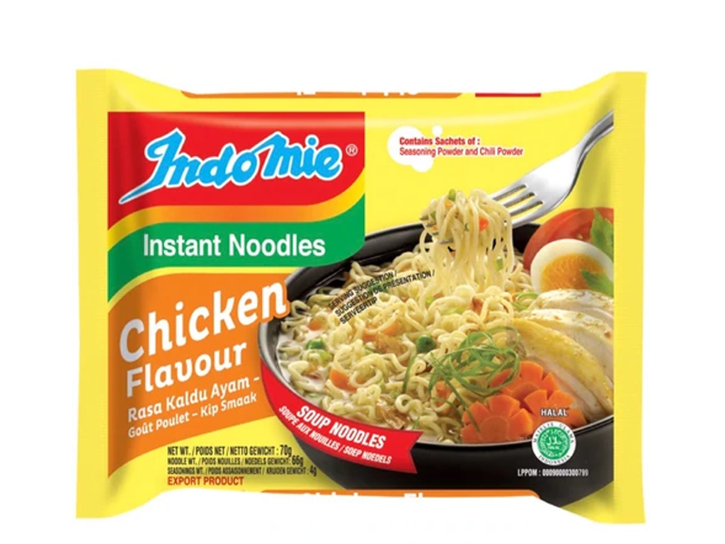INDOMIE CHICKEN FLAVOUR KA NOODLES 40X70G