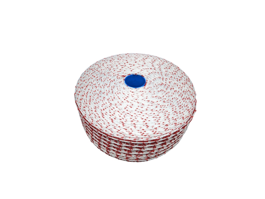 20 (6.5") Standard Red & White Netting