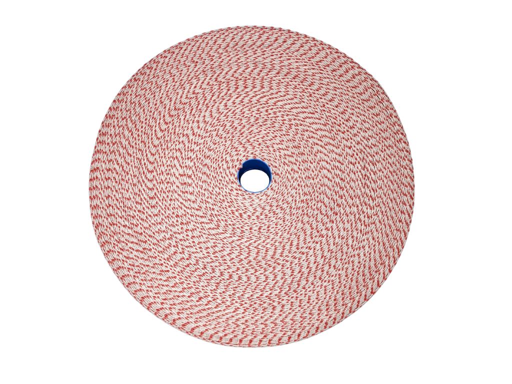 16 (5'')  Red & White Micromesh Netting 100M