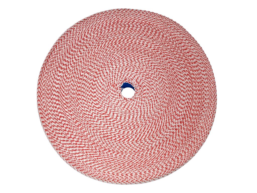 26 (9'' ) Red & White Micromesh Netting 100M