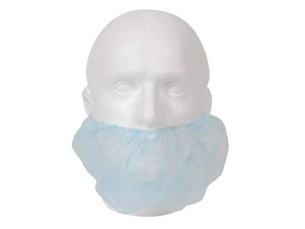 DISPOSABLE BEARD SNOOD BLUE 1000/BOX