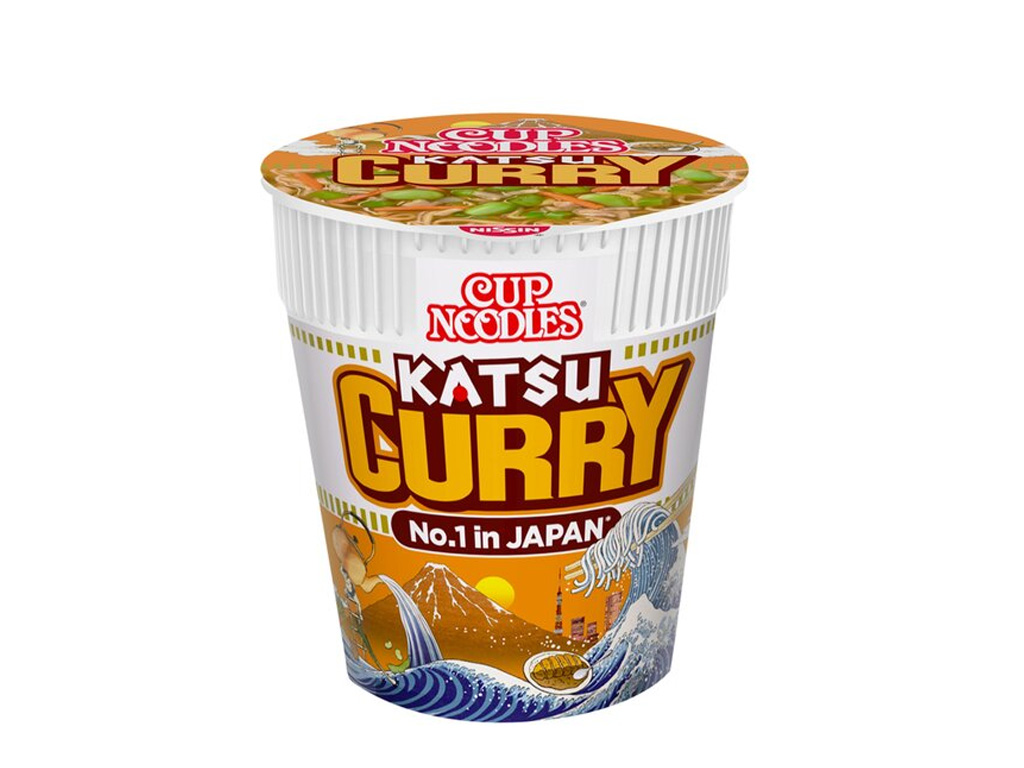 Nissin Katsu Curry Noodle Cup 8X73G