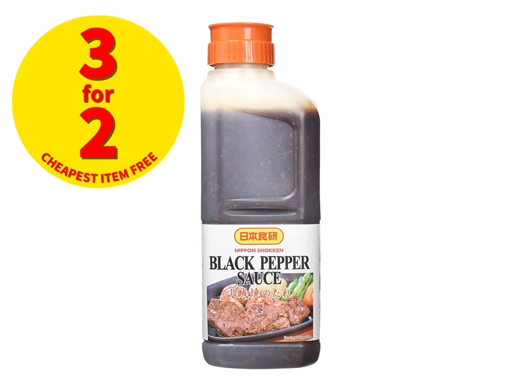 SANZOKU BLACK PEPPER SAUCE 2KG BOTTLE