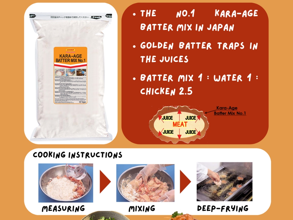 Kara-age Batter Mix 2KG