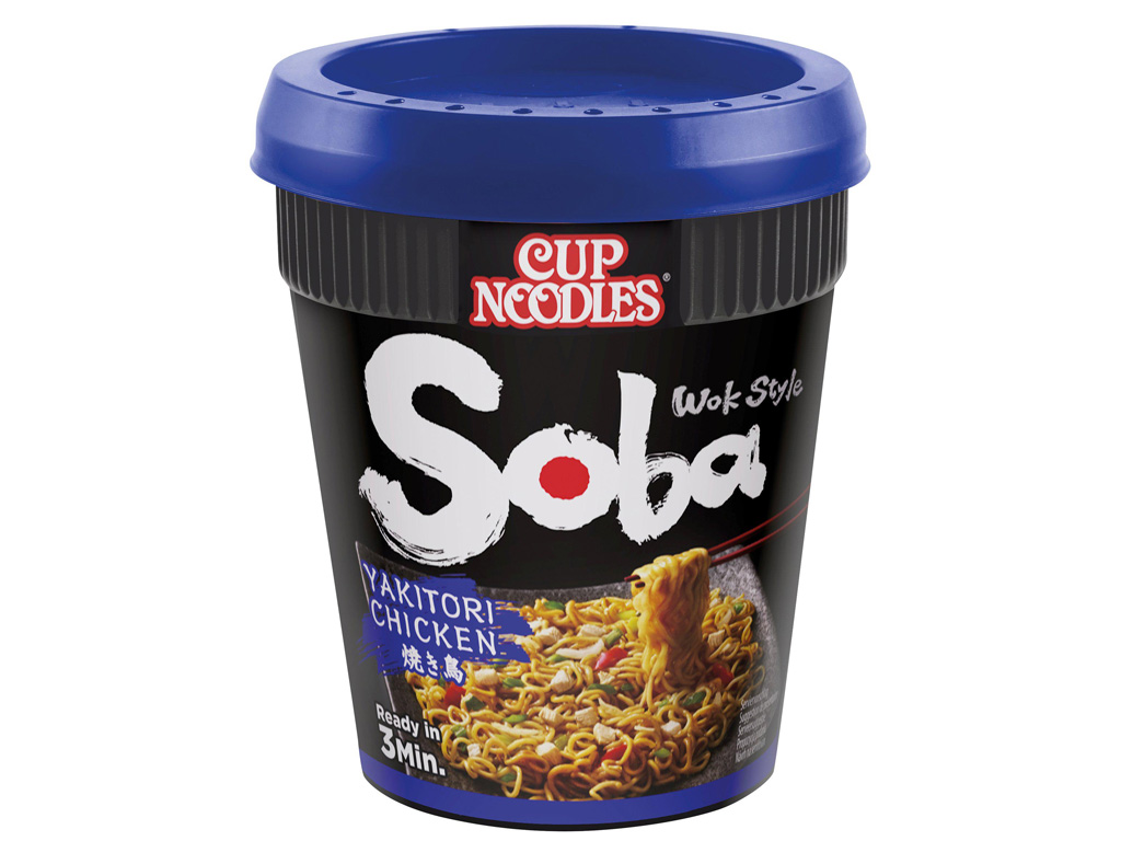 NISSIN SOBA CUP CHICKEN YAKITORI 8x89G