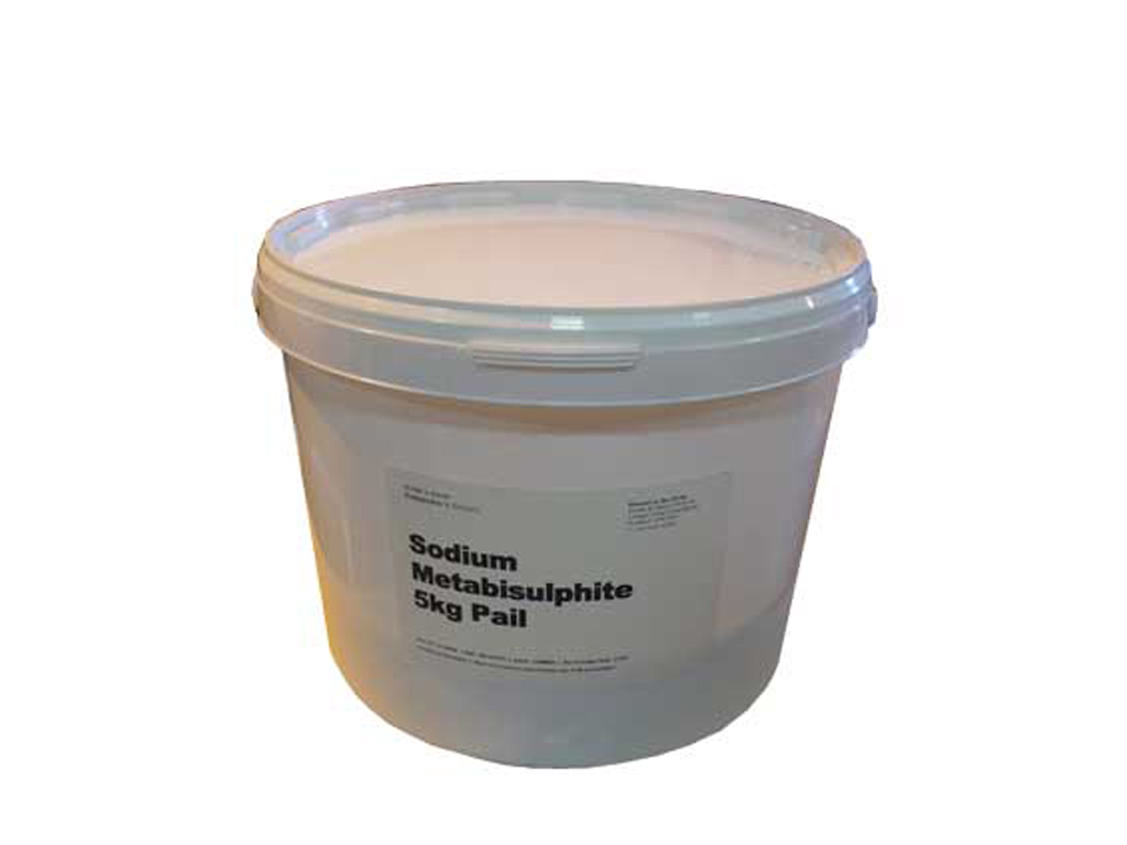 SODIUM METABISULPHITE 5Kg PAIL