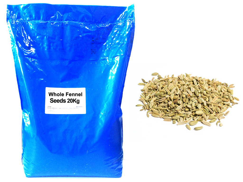 Whole Fennel Seeds 20KG  Sack