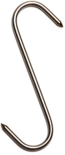 HOOKS STAINLESS STEEL 5" X 3/16" 10 PER PACKET