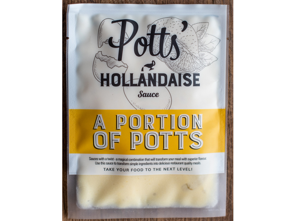 HOLLANDAISE PORTION OF POTTS 20X75G