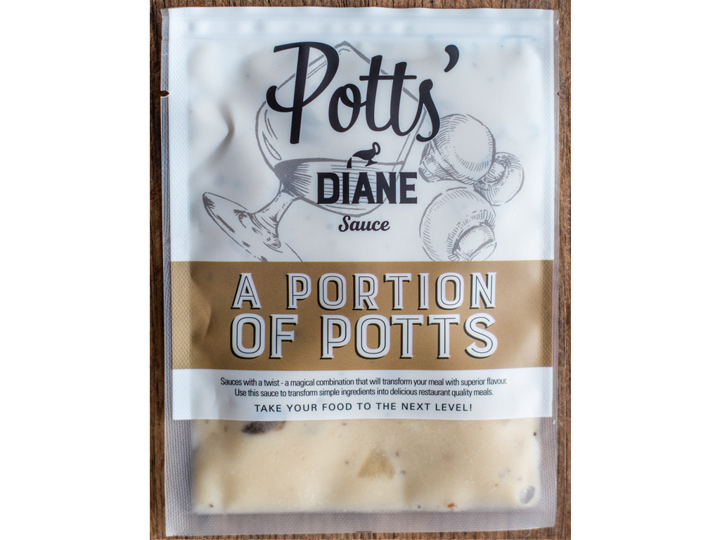 DIANE SAUCE PORTION OF POTTS 20X75G