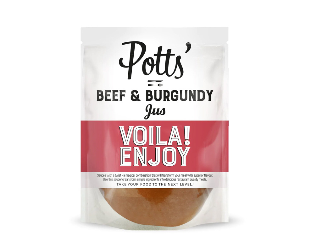 BEEF & BURGANDY SAUCE 6 X 250G