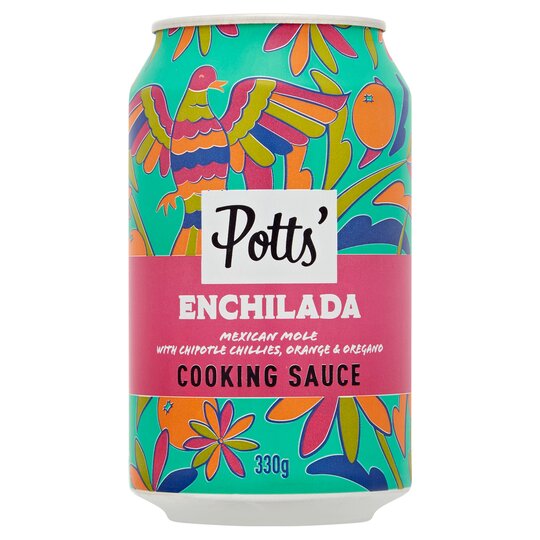 MEXICAN ENCHILADA SAUCE CANS 8 X 330G