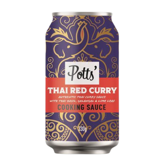 THAI RED CURRY SAUCE CANS 8 X 330G