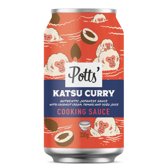 KATSU CURRY SAUCE CANS 8 X 330G