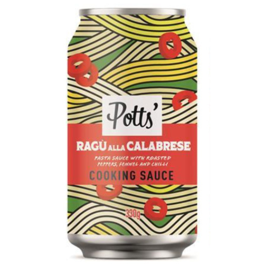 RAGU ALLA CALABRESE PASTA SAUCE CANS 8 X 330G