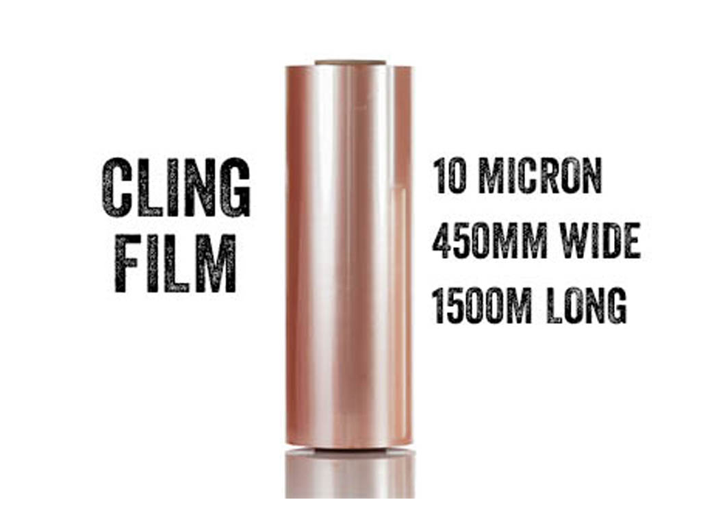 Cling Film 450MM 10 Micron 1500MTR/ROLL