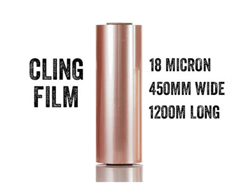 Cling Film 450MM 18 Micron 1200MTR/ROLL