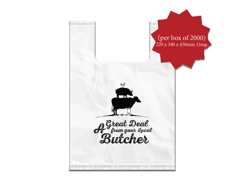 Great Deal Printed Bags 2000/BOX