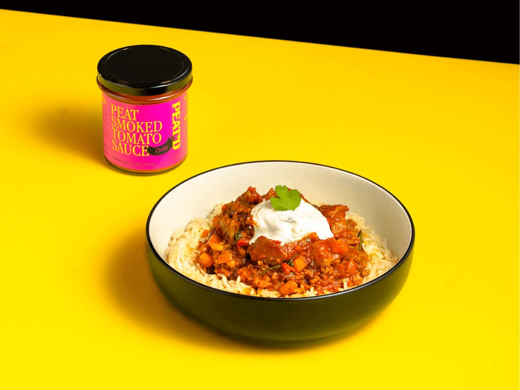 Peat Smoked Tomato/Chilli Sauce 305G 6 Per Case