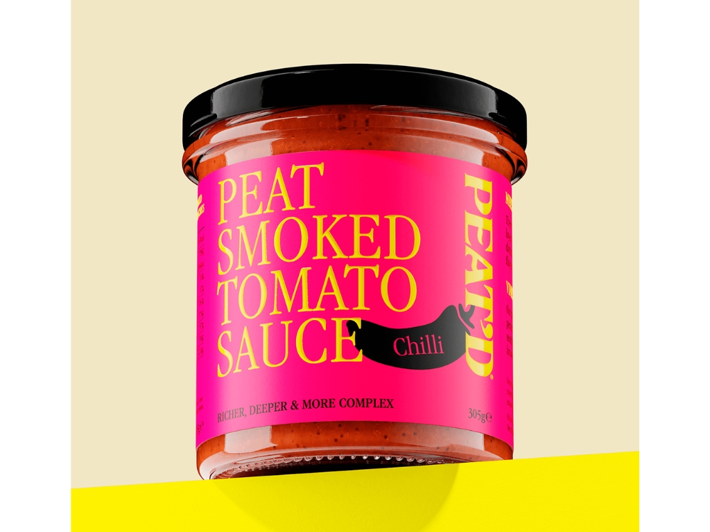 Peat Smoked Tomato/Chilli Sauce 305G 6 Per Case