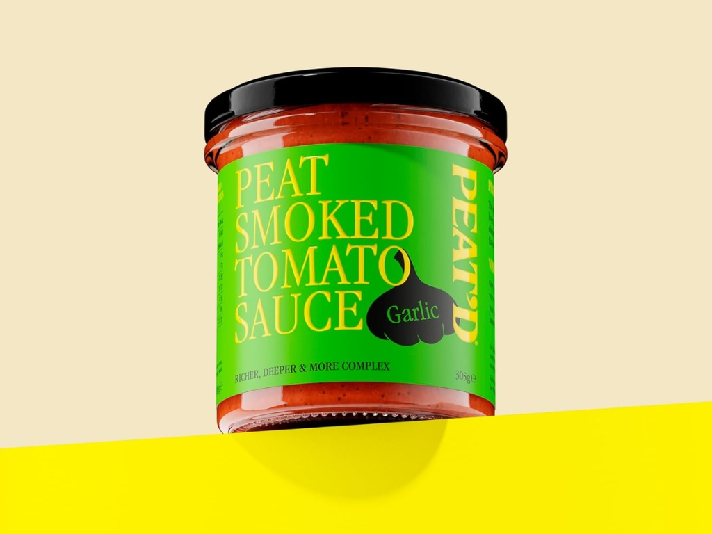 Peat Smoked Tomato/Garlic Sauce 305G 6 Per Case