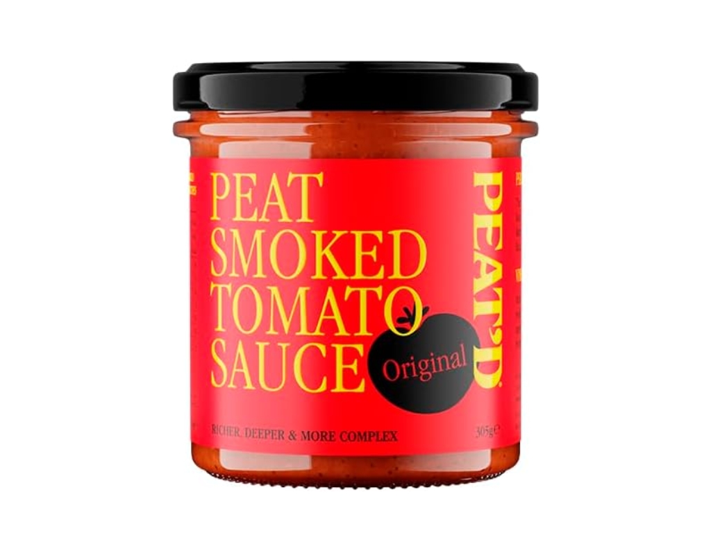 PEAT SMOKED TOMATO SAUCE 305G 6 PER CASE