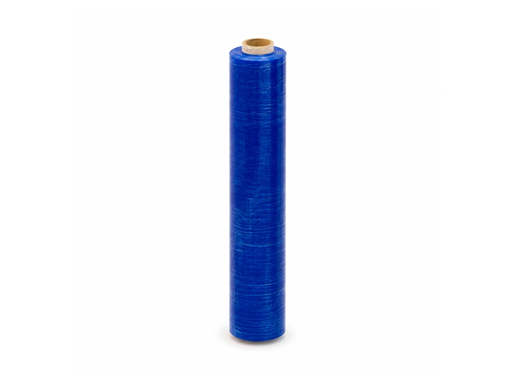 HAND PALLET WRAP BLUE 400MM W, 300M L, 12MU X 6