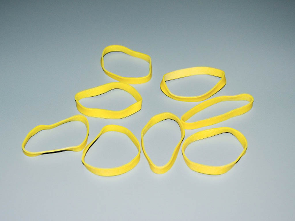 Yellow Rubber Bands 85MM X 6MM 340/PACK