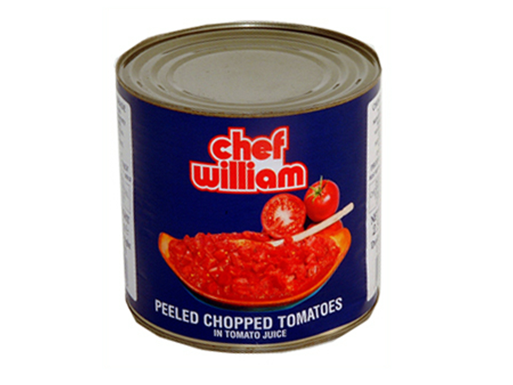 CHOPPED TOMATOES 2.5KG TIN