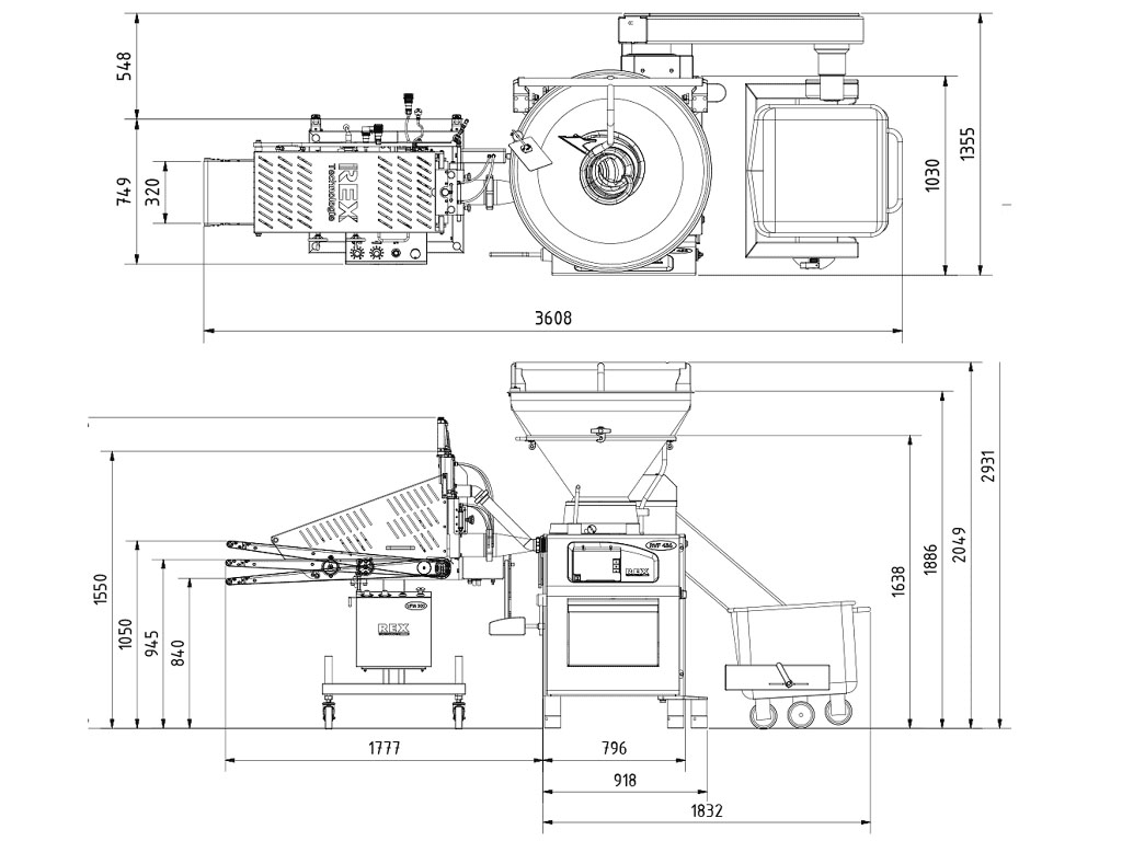 Rex Burger Machine Ufm 300-5