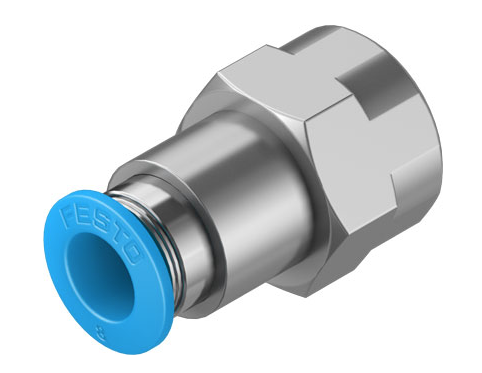 PUSH IN CONNECTOR QSF-1/4-8-B