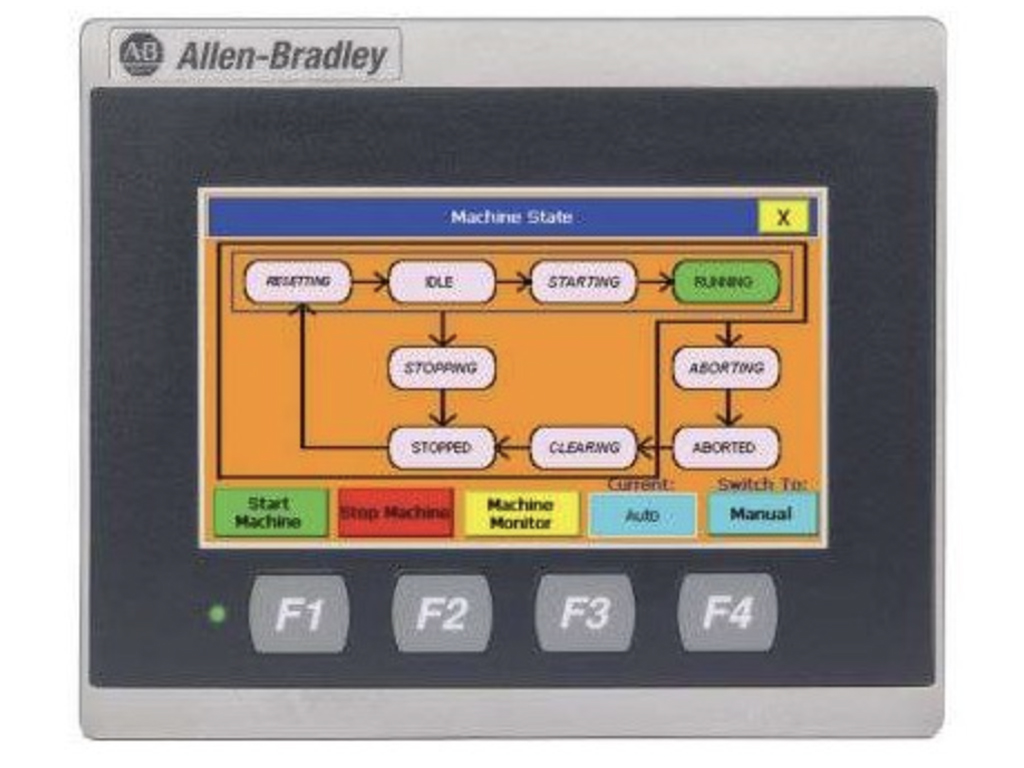Allen Bradley Panel View 800 4.3" Micro For DS1200