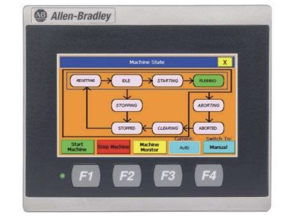 ALLEN BRADLEY PANEL VIEW 800 4.3" MICRO FOR DS1200