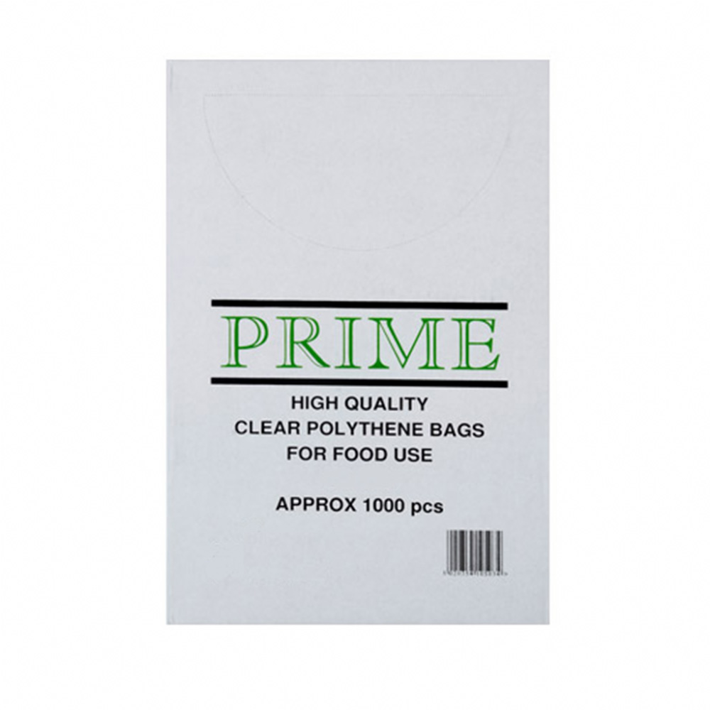 POLYTHENE BAG 10" X 12" 200 GAUGE 1000 PER PACK