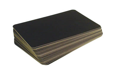 Black Silver Board 150 X 225 600GSM
