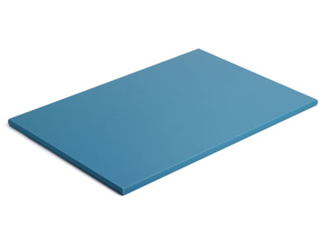 Food Cutting Board Blue 18" X 12" X 1/2"