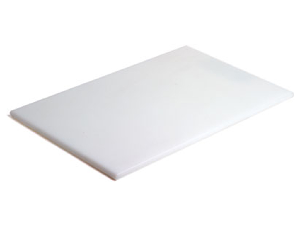 Food Cutting Board White 18" X 12" X 1/2"