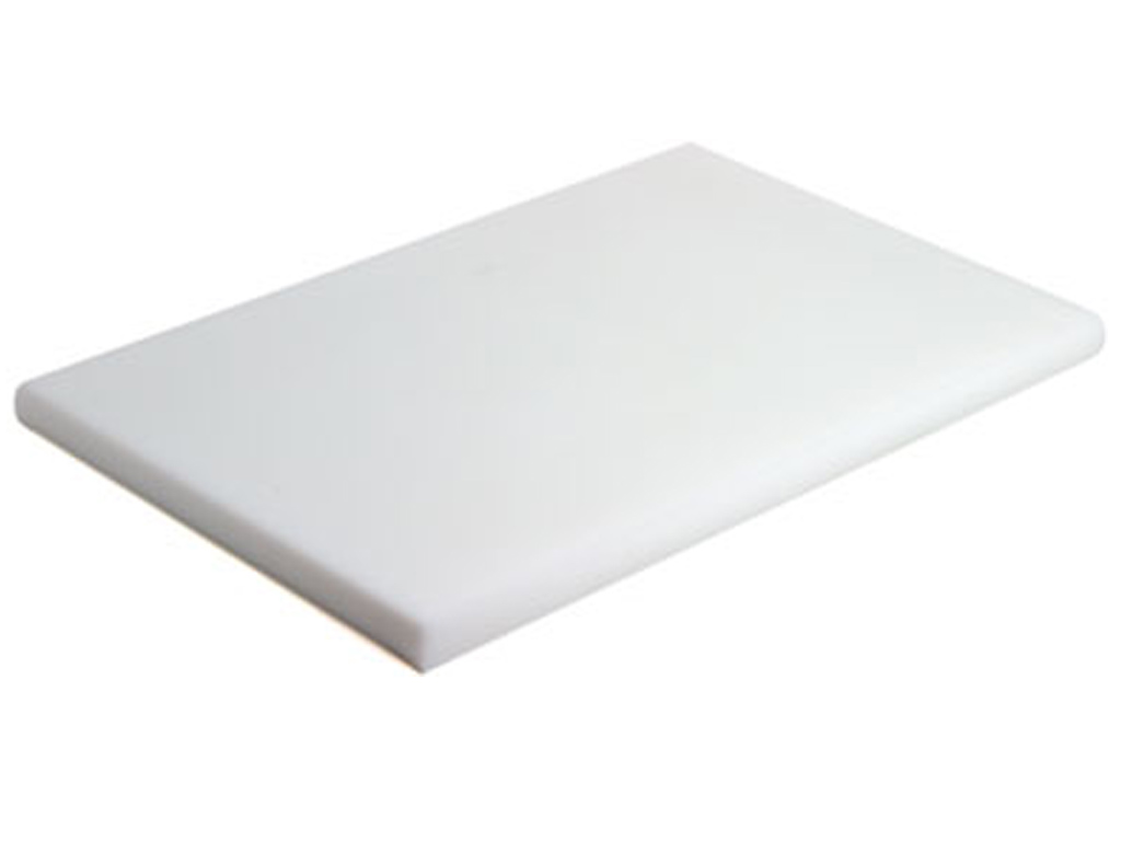 FOOD CUTTING BOARD WHITE 18" X 12" X 1"