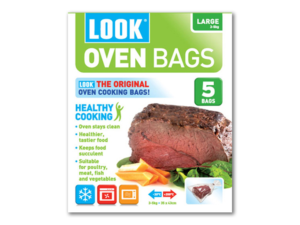 BAKEWELL OVEN BAGS LARGE 24 PACKS/BOX
