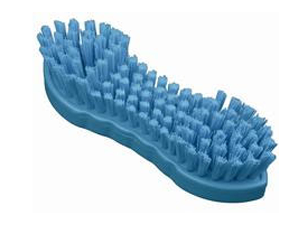 Scrubbing Brush - Blue 209MM Plastic Handle