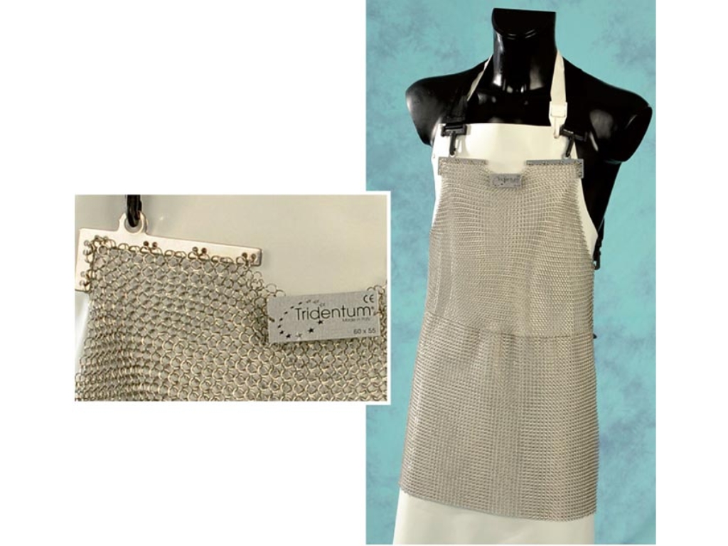 STEEL DISK APRON 70CM X 55CM