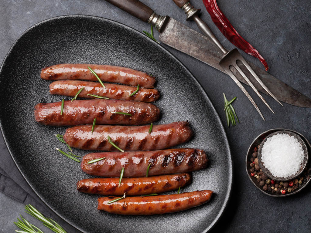 SMOKED SALT & TELLICHERRY PEPPER SAUSAGE MIX 1KG