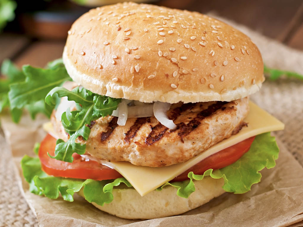 CHICKEN OR TURKEY BURGER MIX 1KG PACK