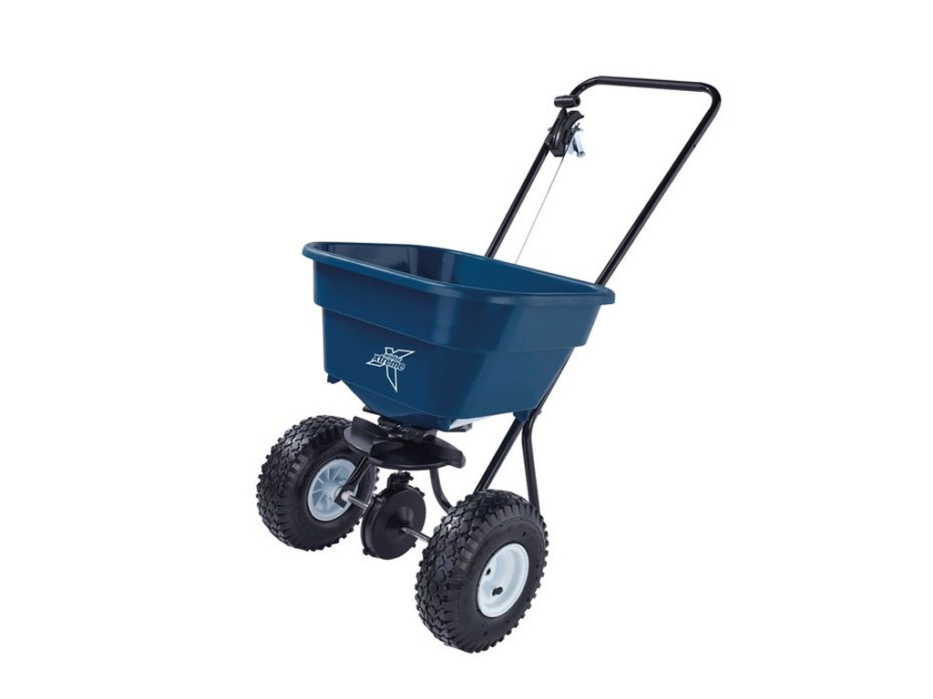 SALT SPREADER 26KG PNEUMATIC WHEELS