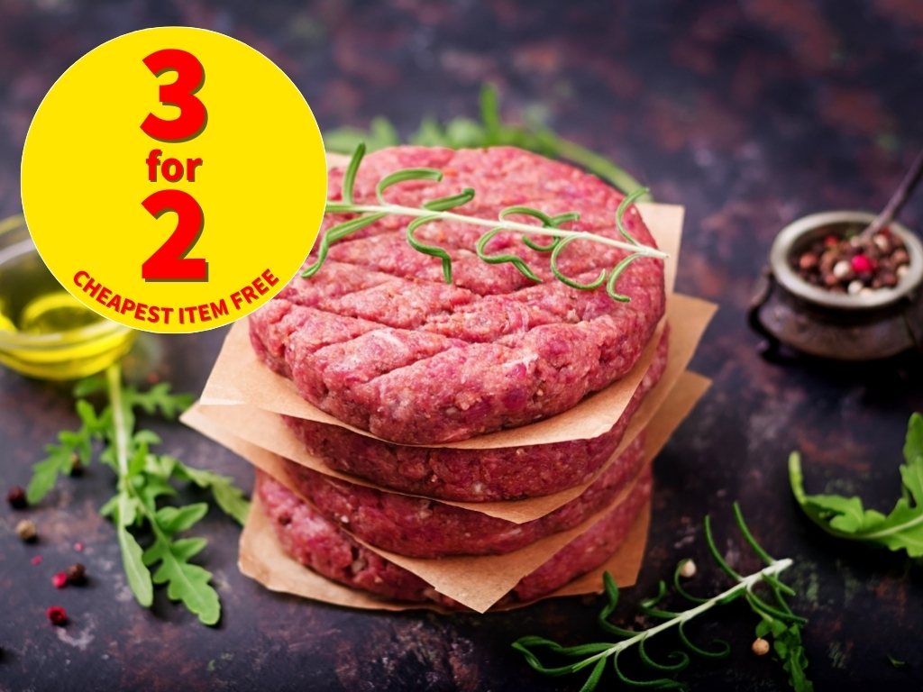 LAMB SHAWARMA BURGER 1 KG PACK