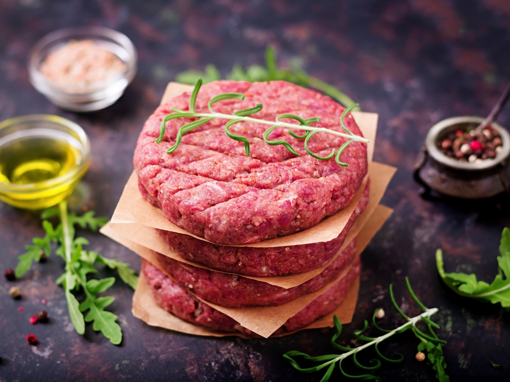 Lamb Shorma Burger 1 Kg Pack