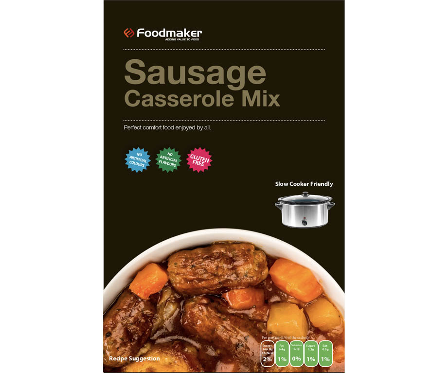 SAUSAGE CASSEROLE 12 X 39G SACHETS