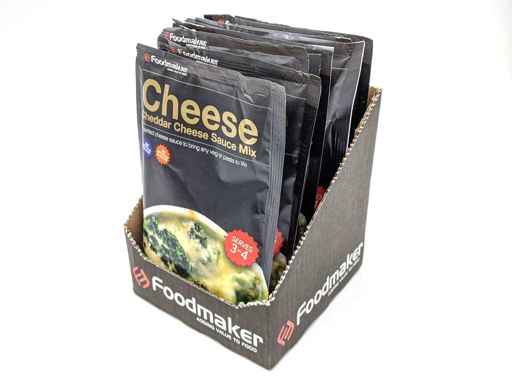 Cheddar Cheese Sauce 12 X 40G Sachets