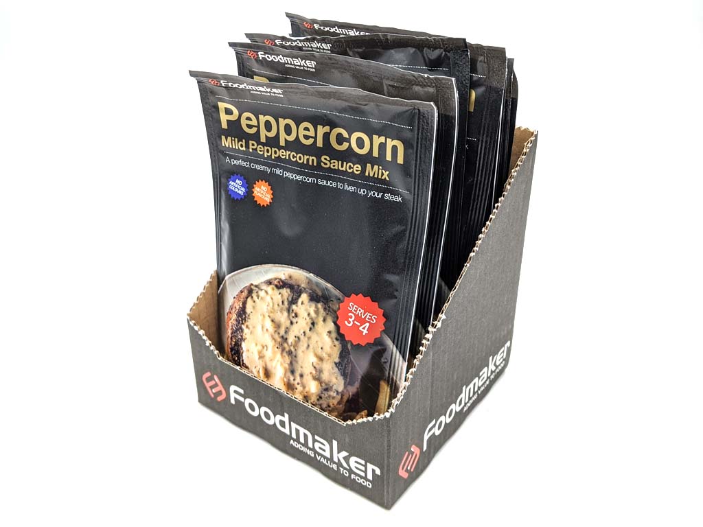 Mild Peppercorn Sauce 12 X 25G Sachets