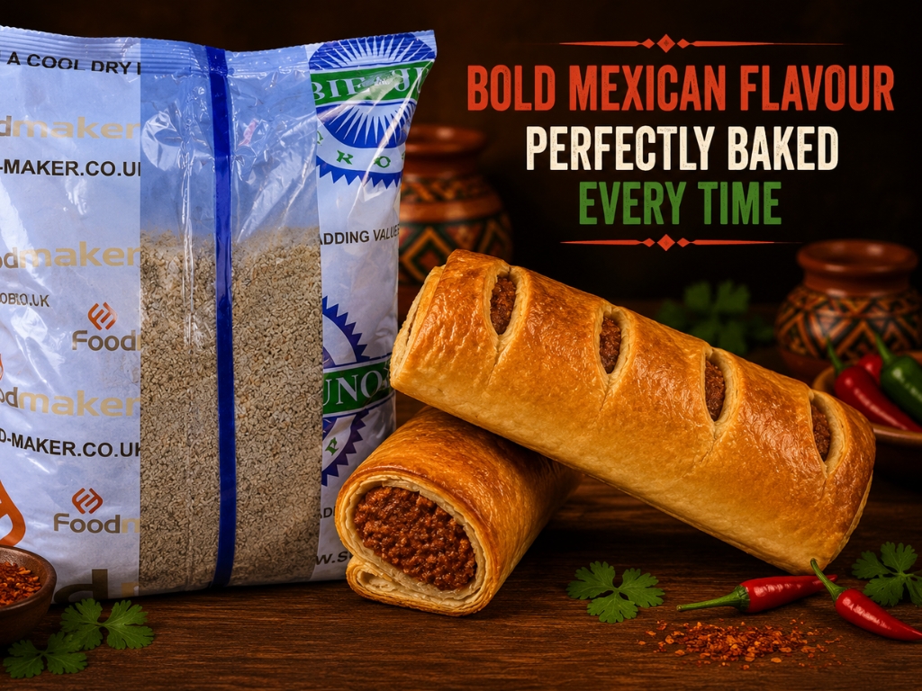 GF MEXICAN SAUSAGE ROLL MIX 1KG PACK